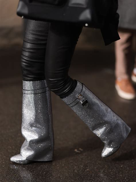 givenchy inspired shark boots.